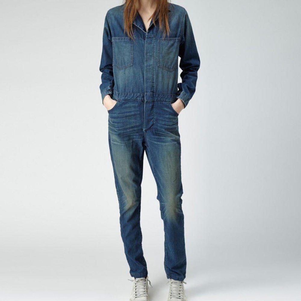 6397 Denim Jumpsuit - large